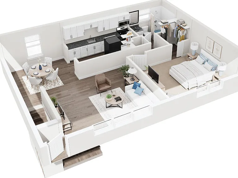 1 Bedroom Apartment | Orchard View 1 Bedroom Apartment | Orchard View