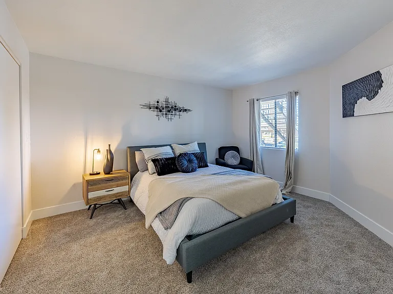 Spacious Bedroom at Sunset Winds Apartments in Henderson, NV 89014