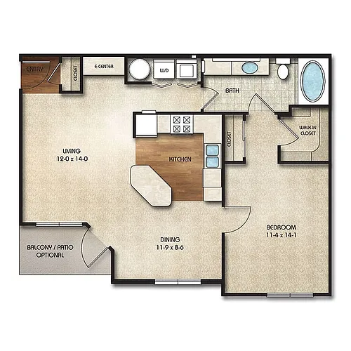 Floor plan Liberty