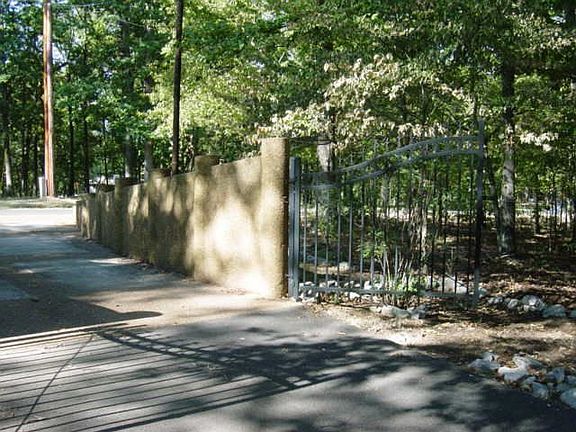 Gated Entrance with Circle Drive