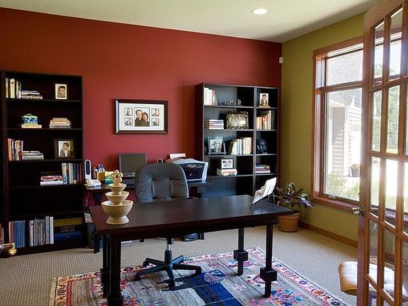 Main Floor Office w/ french glass doors