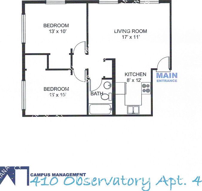 2nd image of 410 Observatory St APT 4