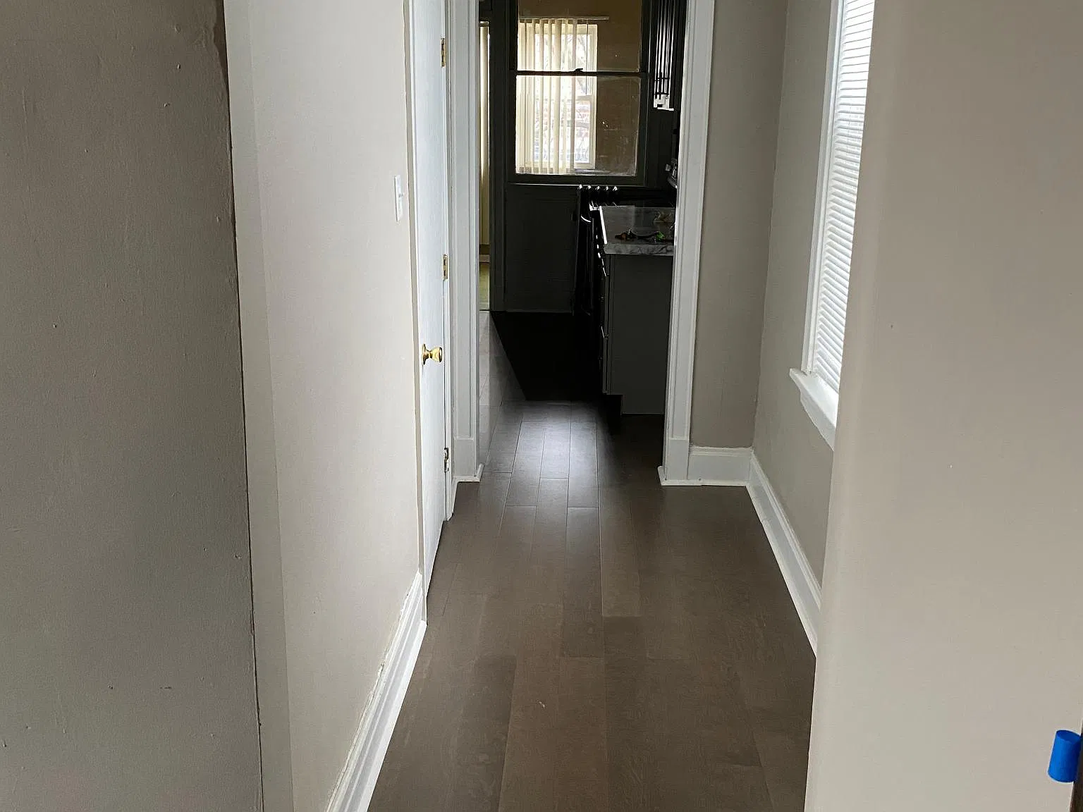 Entry into kitchen & pantry area