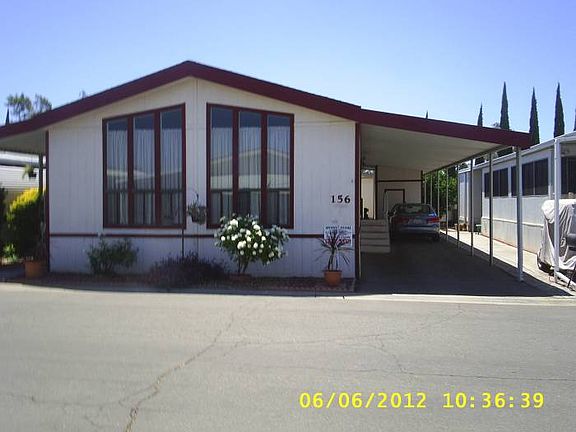 front view w/carport
