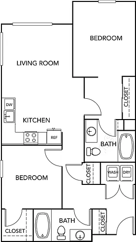 Floor plan Beacon D6