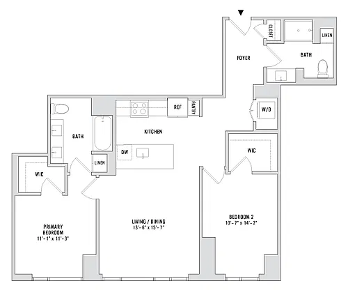 Floor plan B2