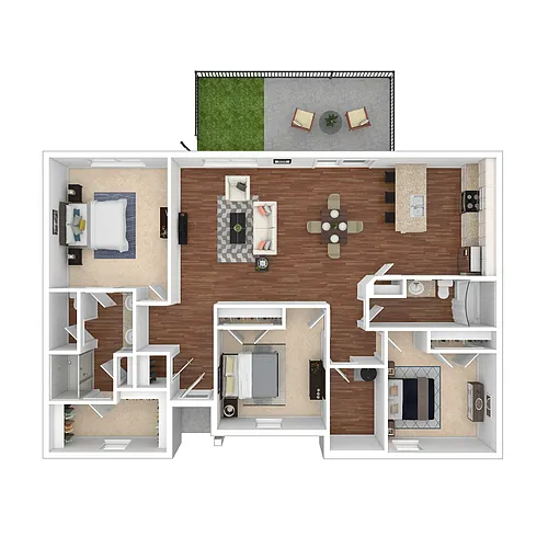 Floor plan The Dogwood