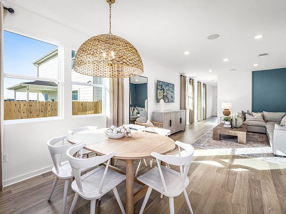 Open Dining Leading to Gathering Room