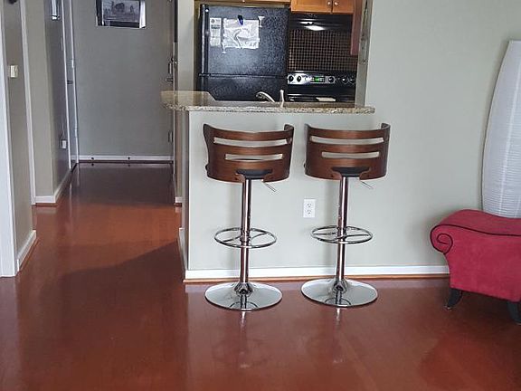 Kitchen view from living room