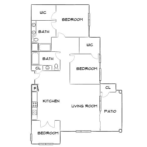 Floor plan Design 2F