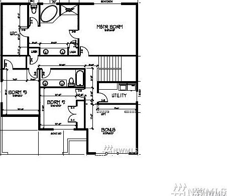 Upper Floor - For illustration purposes only. Actual plans and specs may vary. Some features may be upgraded.