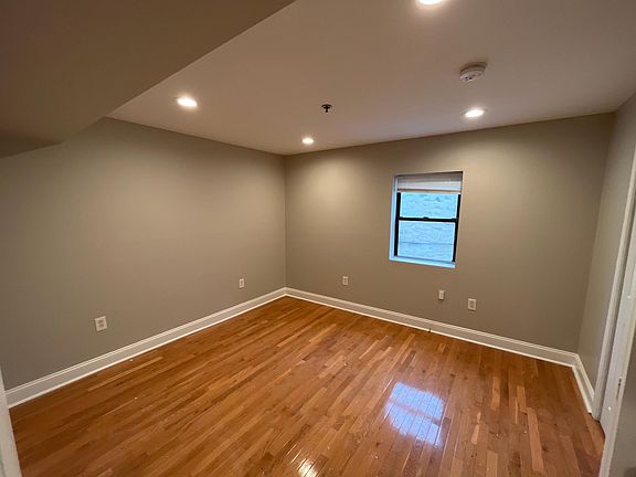big bedroom with big closet across the whole room.