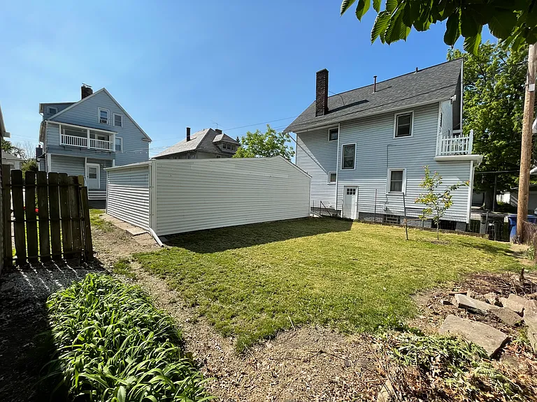 rear of house / backyard space