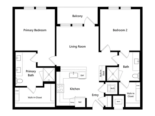 Floor plan B2