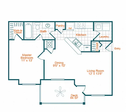 Floor plan A1