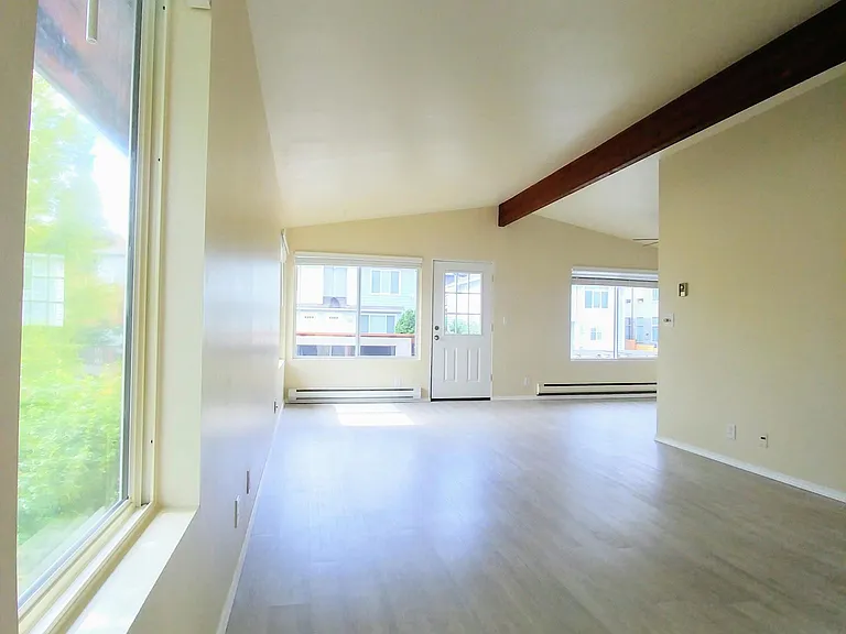 Living Room view - unfurnished