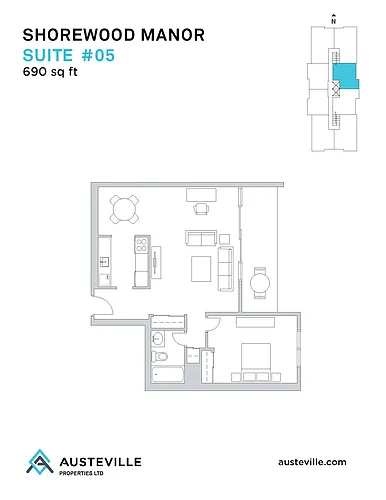 Floor plan 1505