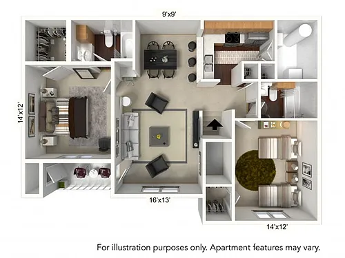 Floor plan B2 Plan*