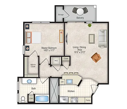 Floor plan The Drummond
