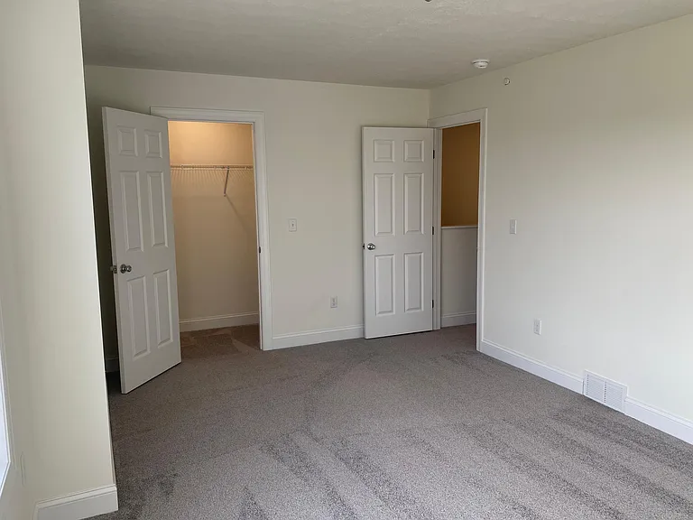 Master Bedroom with closet area