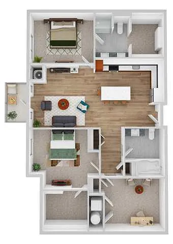 Floor plan Oakton