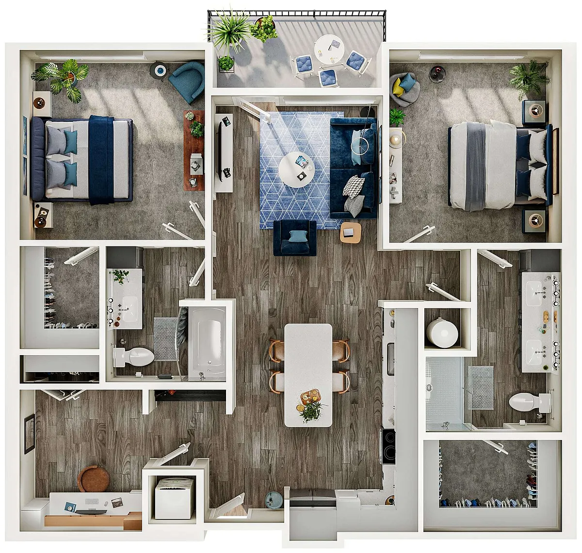 Floor plan B5 (DEN)