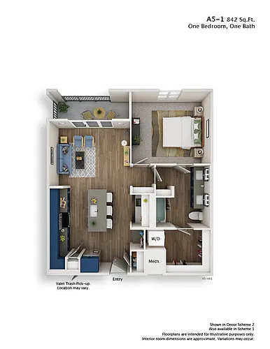 Floor plan A5-1
