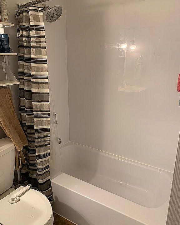 New tub/shower