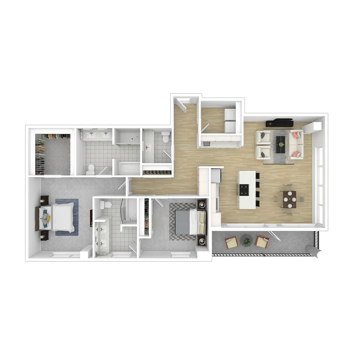 Floor plan PH_UnitC