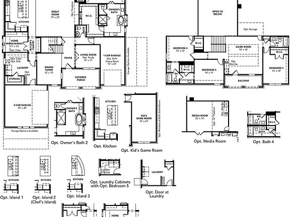 Explore sophisticated residential architecture in this Monarch single-family home with versatile, el