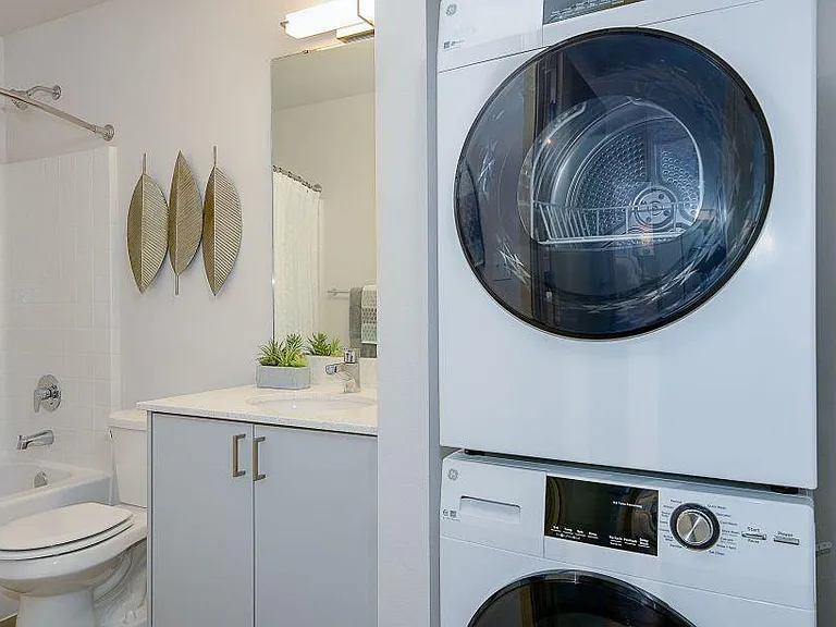 In-unit washer and driers