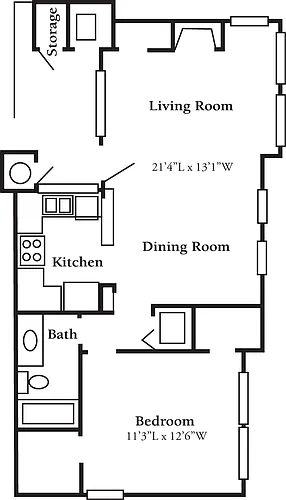 Floor plan Baywood