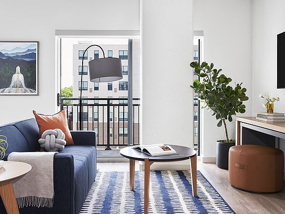 Designer-Furnished Studio Apartment