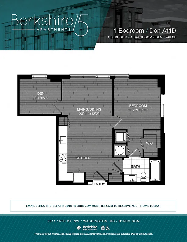 Floor plan A11D