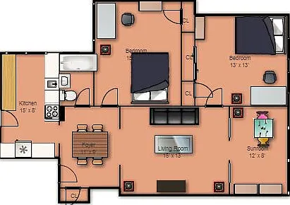 Floor layout
