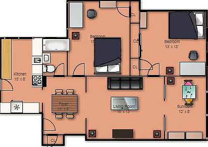 Floor layout