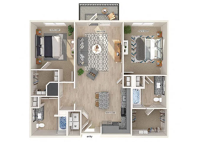 Floor plan B1