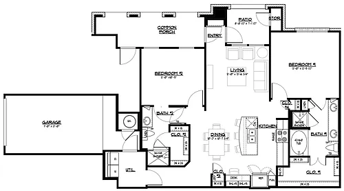 Floor plan B2