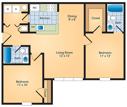 Floor plan The Stratford