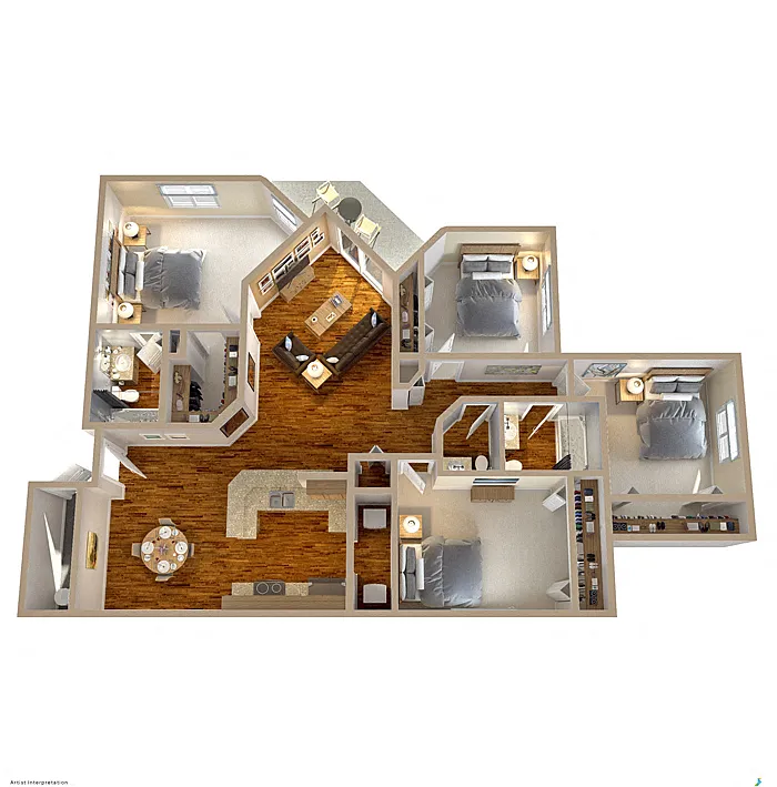 Floor plan The Maverick
