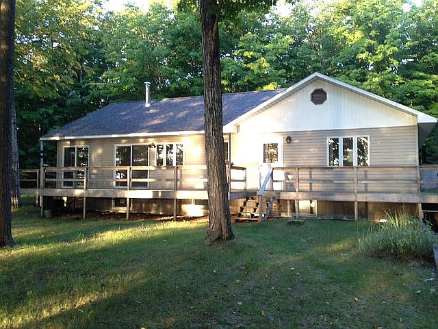 Back side of house