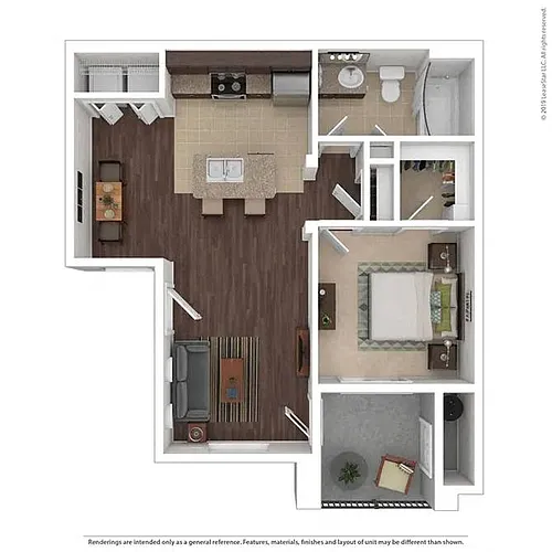 Floor plan The Reynolds