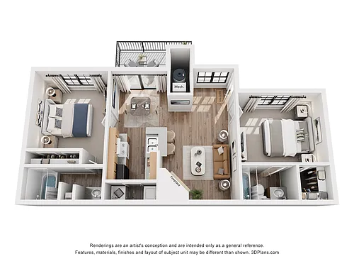 Floor plan Chestnut