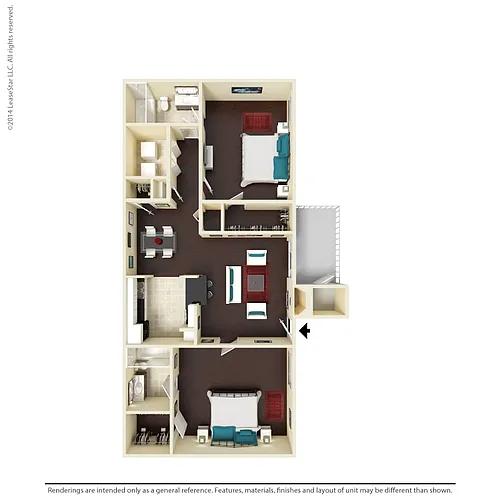 Floor plan B2
