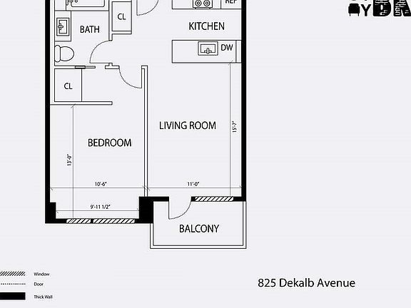 2nd image of 825 De Kalb Ave #5J