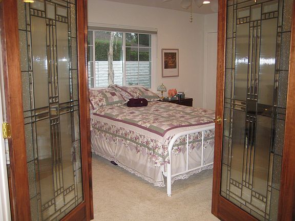 Front Bedroom w/glass panel Dr