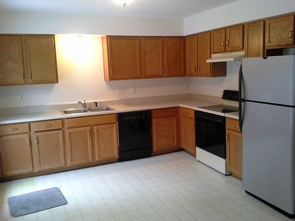 Large eat in kitchen with tons of cabinet space. Access to b