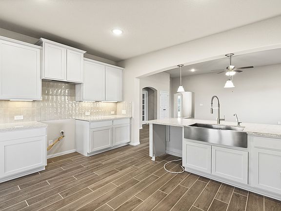 Abundant cabinet and counterspace