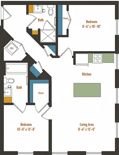 Floor plan 2A