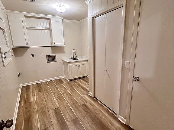 Laundry Room with Sink